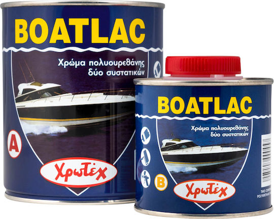 Χρωτέχ BOATLAC Νο2715 Υφαλόχρωμα Σκάφους 1lt Λευκό