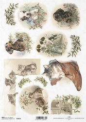 ITD Collection Tissue paper Decoupage