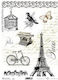 ITD Collection ITD 21x29cm Tissue paper Decoupage