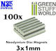 Green Stuff World Neodymium Round Magnet with T...