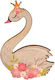 Nst Nastasia Swan Wooden Animal 1 Piece