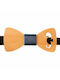 Mom & Dad Baby Wooden Bow Tie Blue