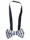 Sarabanda Kids Fabric Bow Tie Blue