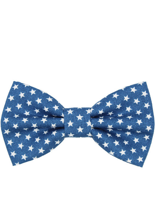 JFashion Baby Fabric Bow Tie Blue