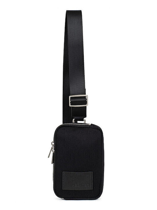 Geantă pentru bărbați De umăr / tip crossbody Neagră