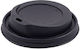 Asteras Group Disposable Cup Lids Sip Lid in Black Colour (100 pcs)