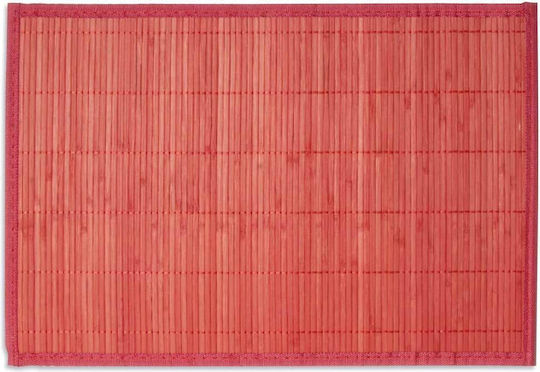 Excelsa Σουπλά Μπαμπού Κόκκινο 45x30cm