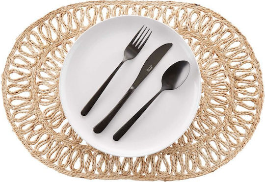 Butlers Wicker Placemat Brown 51x35cm