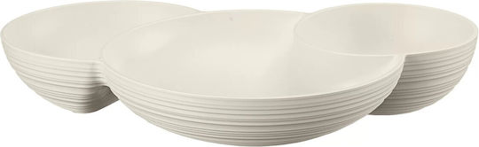 Guzzini Tierra Serving Platter Oval White 29.5x21.4cm