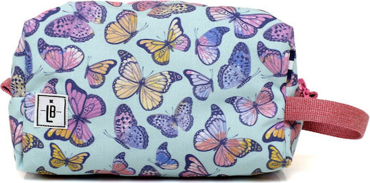 The Lunch Bags Pouch Σχολικό Τσαντάκι Φαγητού Χειρός Πολύχρωμο 20x28cm Butterfly