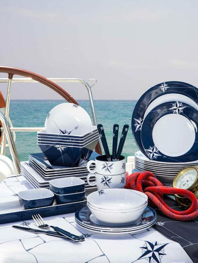 Marine Business Albastru Porțelan Set de Vase 24buc
