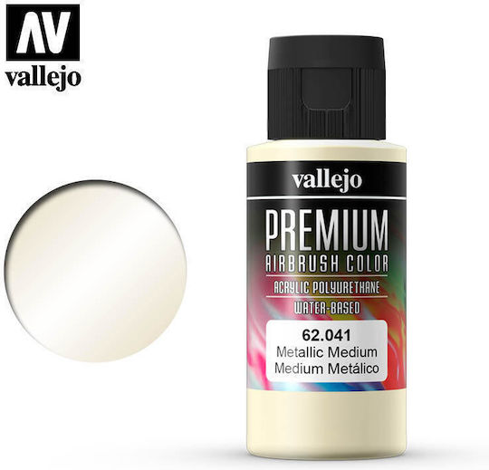 Acrylicos Vallejo Χρώμα Μοντελισμού σε Spray Ασημί 60ml