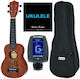 Harley Benton Kahuna-S Dreamcatcher Bundle Kahuna-S Dreamcatcher Bundle Soprano Γιουκαλίλι Natural Matte With Laser