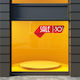 Caravelshop Αυτοκόλλητο Βιτρίνας Εκπτώσεων 50x20cm SS 7076-3 1τμχ
