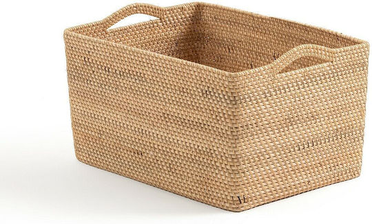 Am.Pm Storage Basket Wicker Beige 53x50x33cm 1pcs