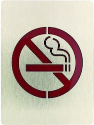 Metalor Sign Sticker "Prohibition of Smoking " 6x8cm Metalor Sign Sticker "Prohibition of Smoking " 6x8cm