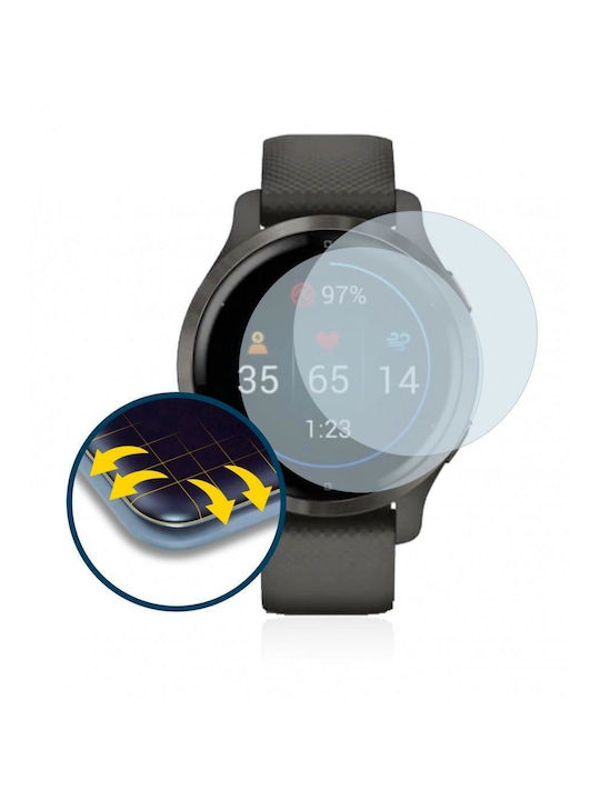 Flex Displayschutzfolie für das Garmin Venu 2S 2Stück TPU-B12351