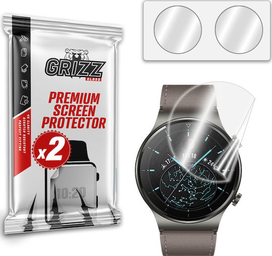 GrizzGlass CeramicFilm Screen Protector pentru Huawei Watch GT 3 Pro 46mm - Ceas Huawei GT 3 Pro 46mm 1buc