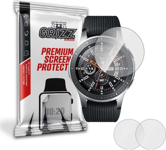 GrizzGlass HybridGlass Gehärtetes Glas für das Galaxy Watch (46mm) / Gear S3 1Stück