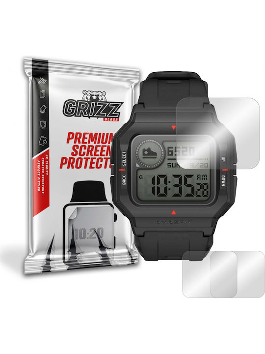GrizzGlass HybridGlass Tempered Glass pentru Garmin Instinct 1buc