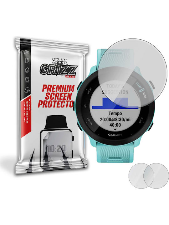 GrizzGlass Paperscreen Displayschutzfolie für das Garmin Forerunner 55 1Stück