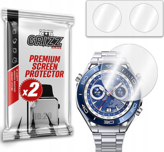 GrizzGlass HybridGlass Закалено стъкло за Huawei Watch Ultimate 1бр