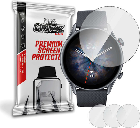 GrizzGlass Displayschutzfolie für das Amazfit GTR 3 Pro 1Stück