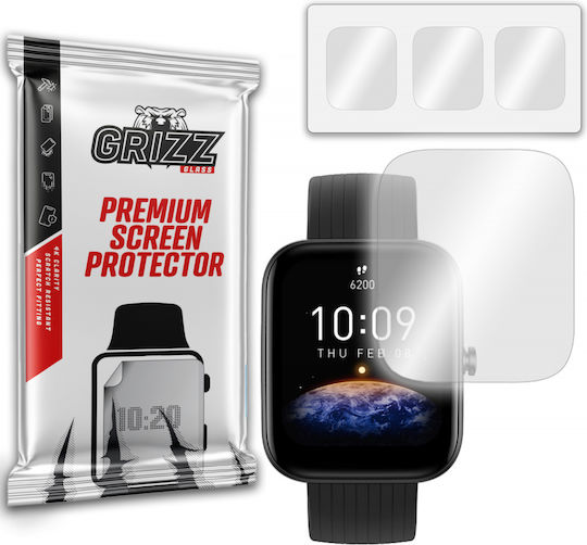 GrizzGlass Displayschutzfolie für das Amazfit Bip 3 / Bip 3 Pro 1Stück