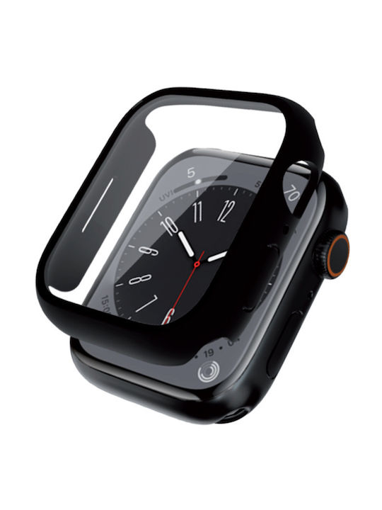 Crong Пластмасов Калъф със Стъкло в Черен цвят за Huawei Watch 4 / Watch 4 Pro