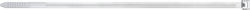 fischer Δεματικά Καλωδίων Πλαστικά 430mmx4.8mm σε Διάφανο χρώμα (100τμχ) (37708)
