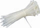 Bostik Den Braven Cable Ties Plastic 140mm x 3.6mm in White Colour (100 pcs)