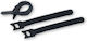 Commel Кабелни Аксесоари Пластмасови 210mmx16mm в Черен Цвят 10 бр 365-192