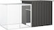 vidaXL Клетка За Гризачи 200x91x100см
