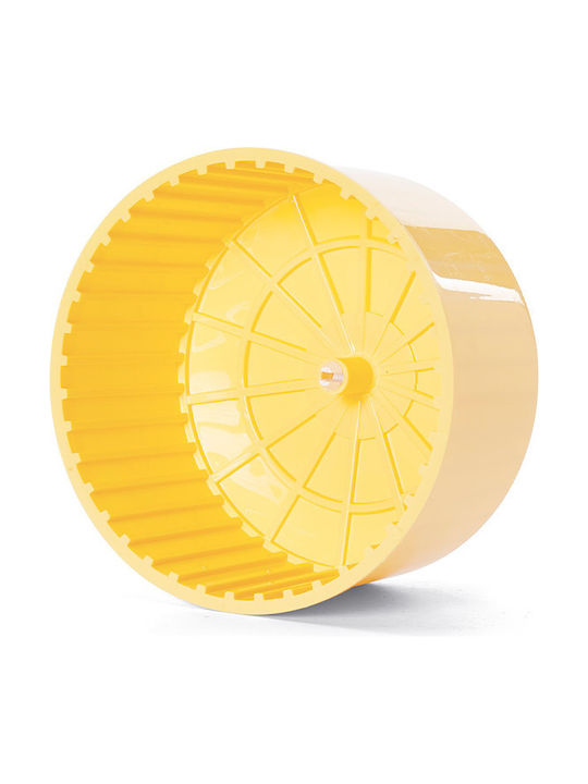 Imac Rodent Toy Wheel Yellow