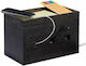 Relaxdays Cable Box Μαύρο 10024672 1τμχ