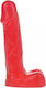 Mokko Toys Ρεαλιστικό Dildo με Όρχεις Κόκκινο 11cm