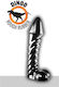 Kiotos Dinoo Lesotho Monster Realistic Dildo Black 23cm