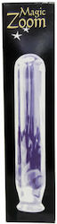 Orion Γυάλινο Dildo Διάφανο 19cm