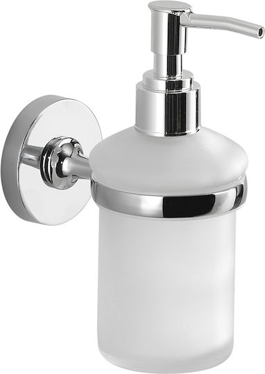 Gedy Dispenser από Ανοξείδωτο Ατσάλι Ασημί