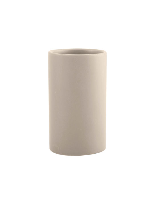 Spirella Tabletop Cup Holder Ceramic Tube Matt