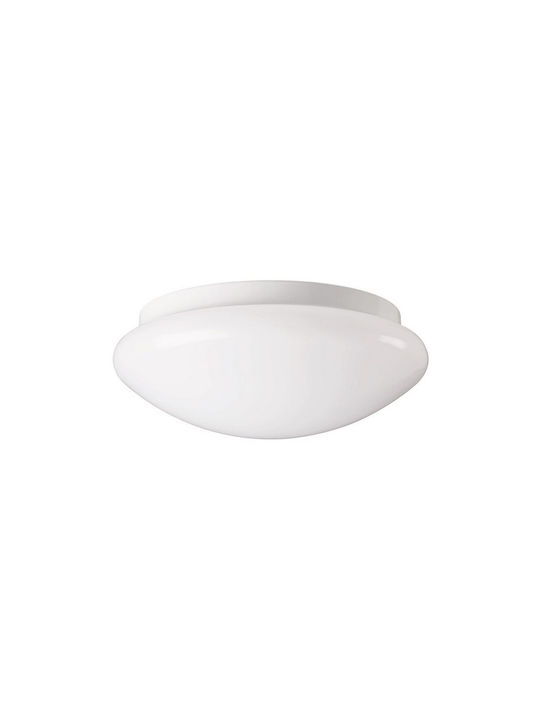 Sylvania Outdoor Ceiling Flush Mount with Integrated LED in White Color 0043428