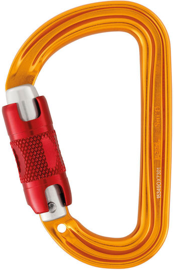 Petzl Sm'D Twist Lock Καραμπίνερ Ασφαλείας 1τμχ