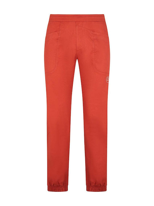 La Sportiva Sandstone Men's Climbing Long Trousers Red