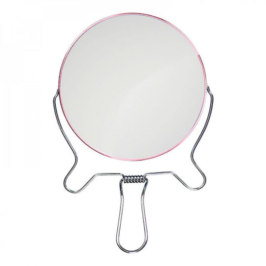 Cosmetic Club Καθρέπτης Μακιγιάζ Επιτραπέζιος Zoom x3 14x14cm Ασημί