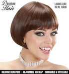 Carnival Wig Square Chestnut