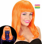 Carnival Wig Straight Orange