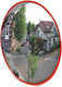 Wiltoc Verkehrsspiegel 30cm in Roter Farbe