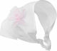 Nst Nastasia Pink Baptism Hair Accessory made of Tulle