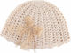 Nst Nastasia Beige Baptism Hair Accessory Knitted