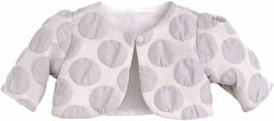 Nst Nastasia Gray Baptism Cardigan